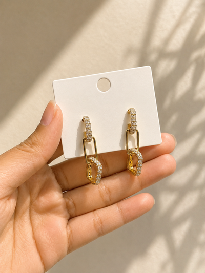 Radiant Link Earrings