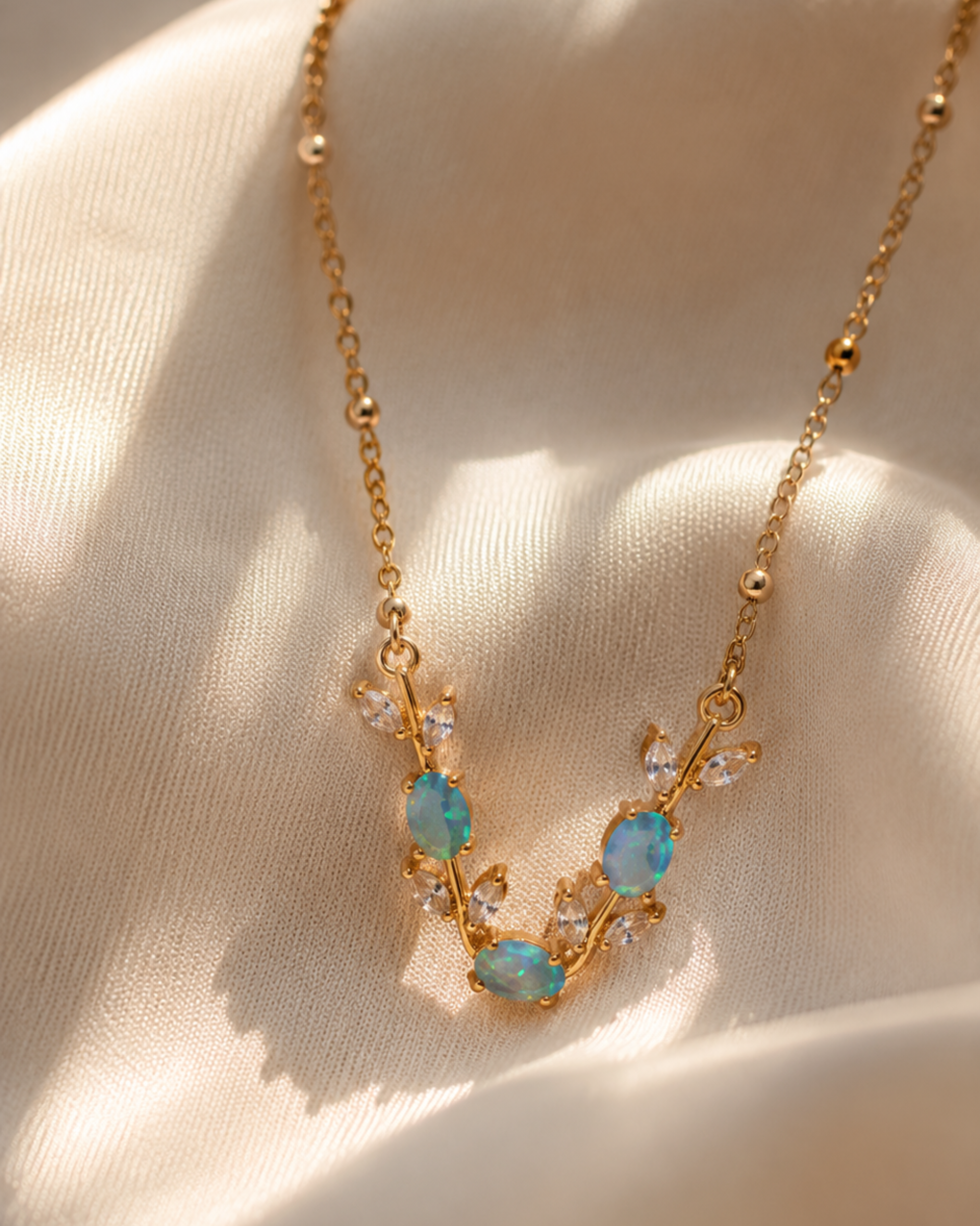 Tulip Opal Luxe Necklace