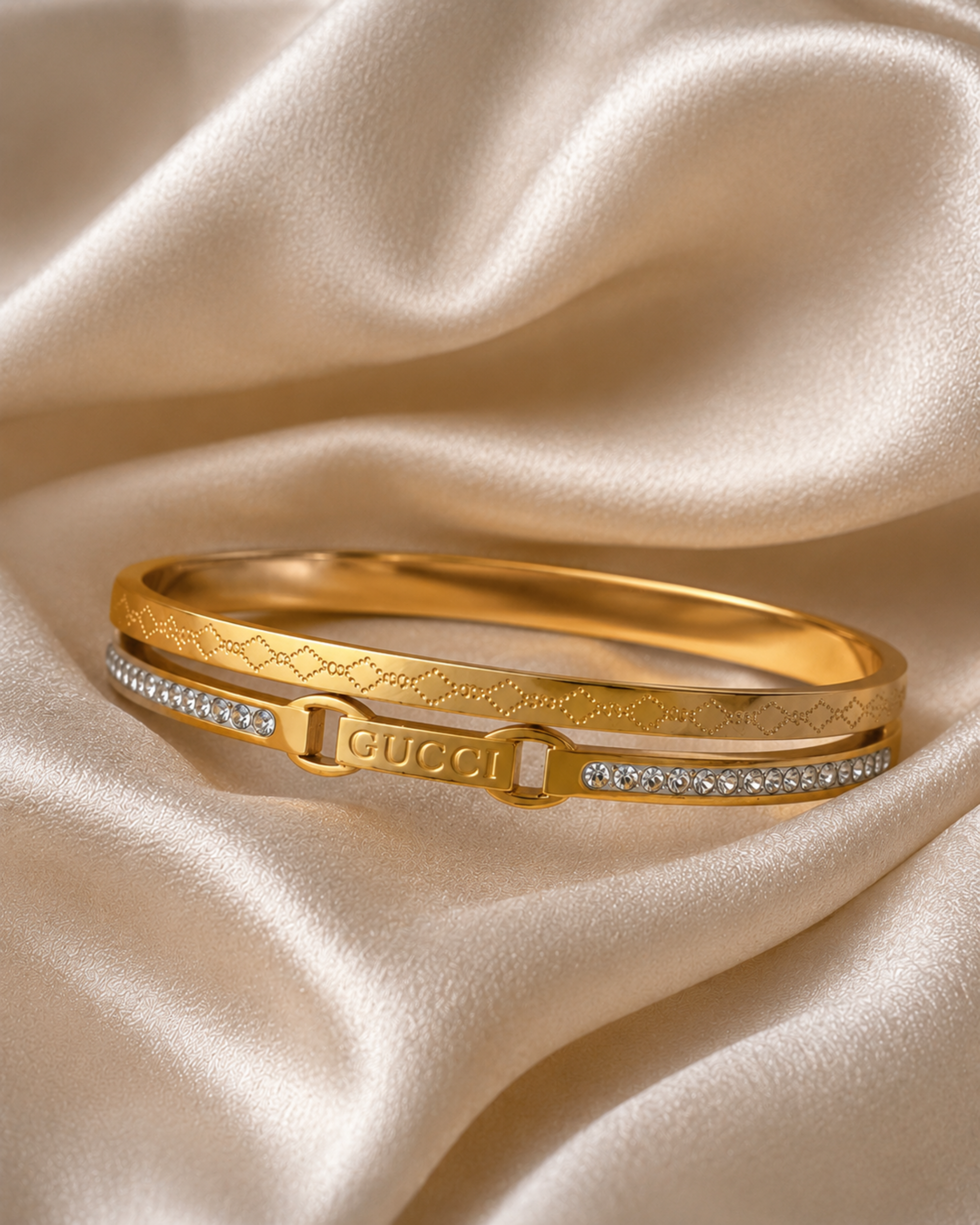 Aurora Crystal Nail Cuff