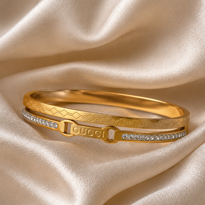 Aurora Crystal Nail Cuff
