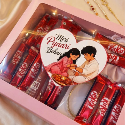 Meri Pyari Behna Rakhi Hamper | Raksha Bandhan Gift for Sister