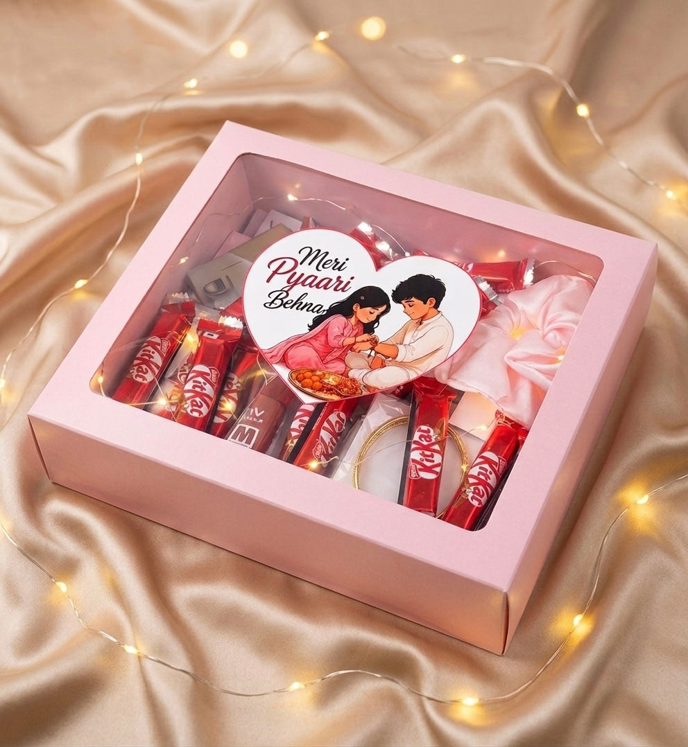Meri Pyari Behna Rakhi Hamper | Raksha Bandhan Gift for Sister