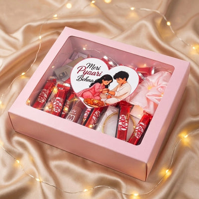 Meri Pyari Behna Rakhi Hamper | Raksha Bandhan Gift for Sister
