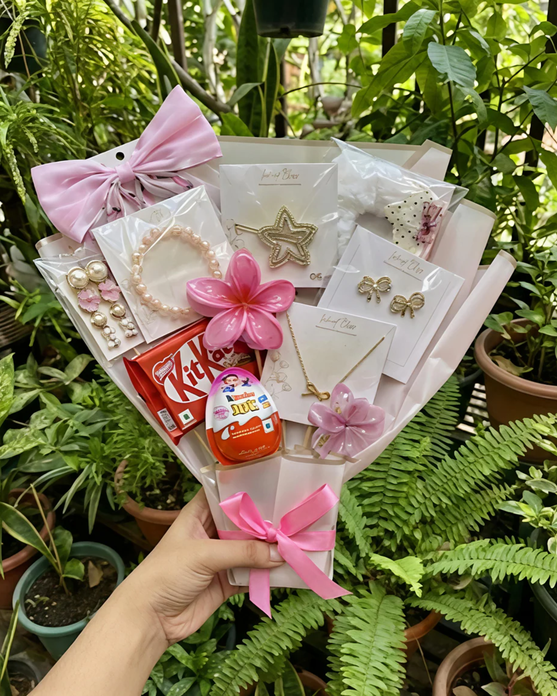 Pink Petals premium surprise bouquet gift