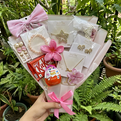 Pink Petals premium surprise bouquet gift