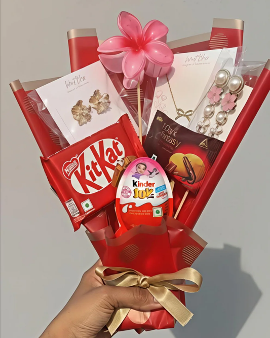 Red Velvet Valentine bouquet romantic gift