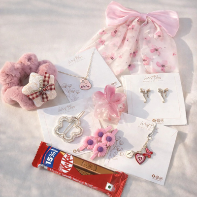 Sweet Pink Surprise Box aesthetic gift box