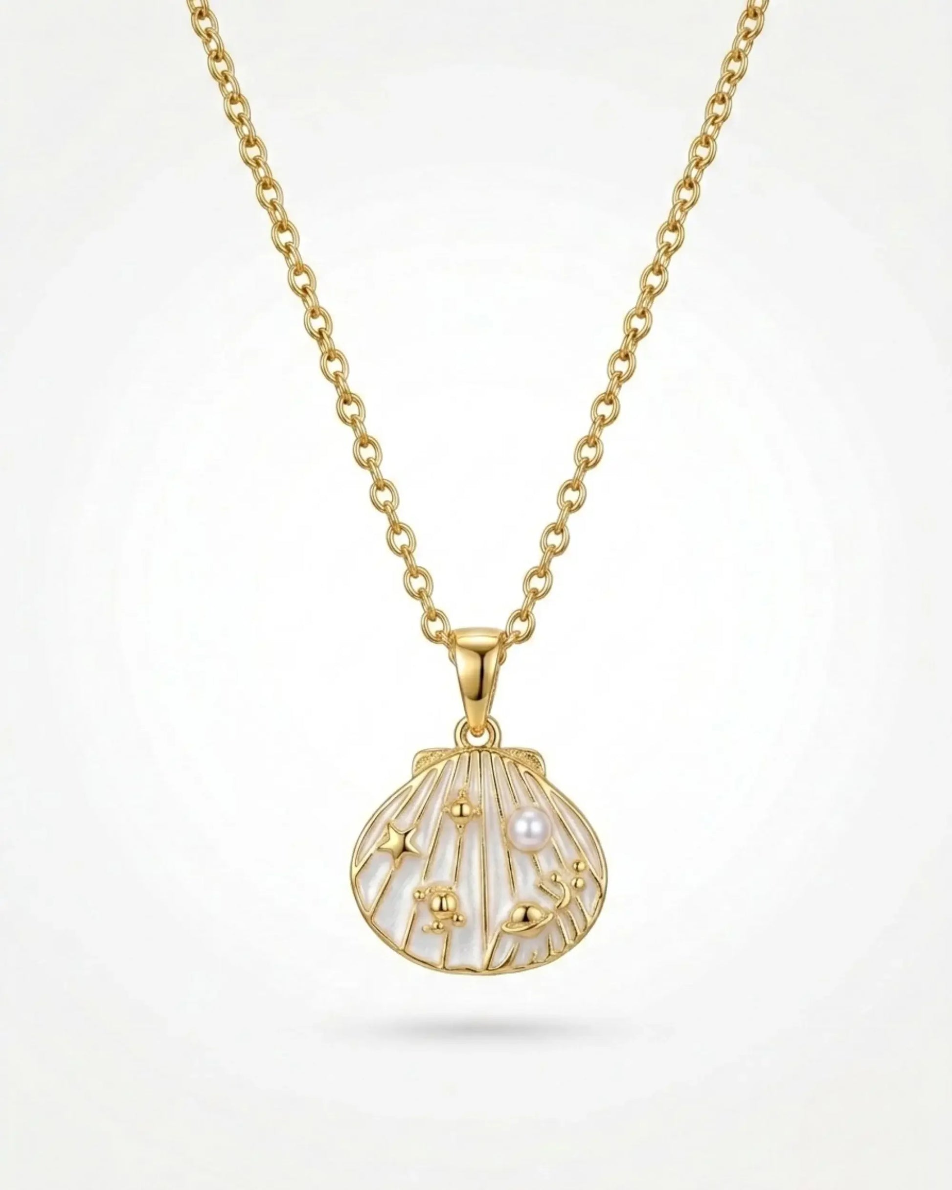 boho sun coin pendant necklace