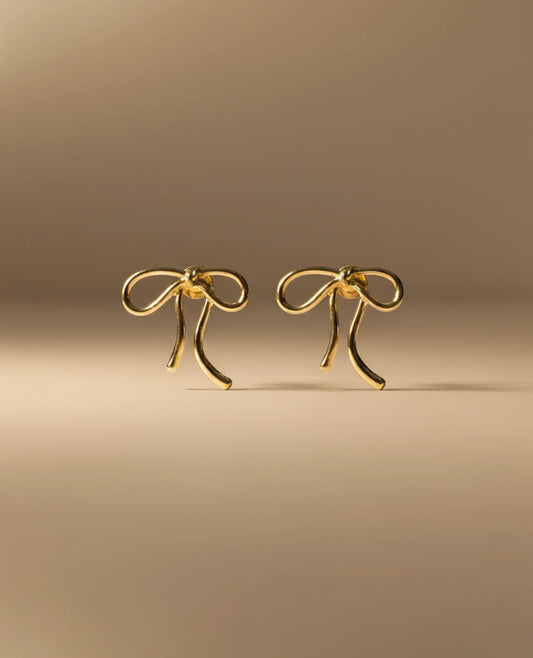 charm knot earrings for women