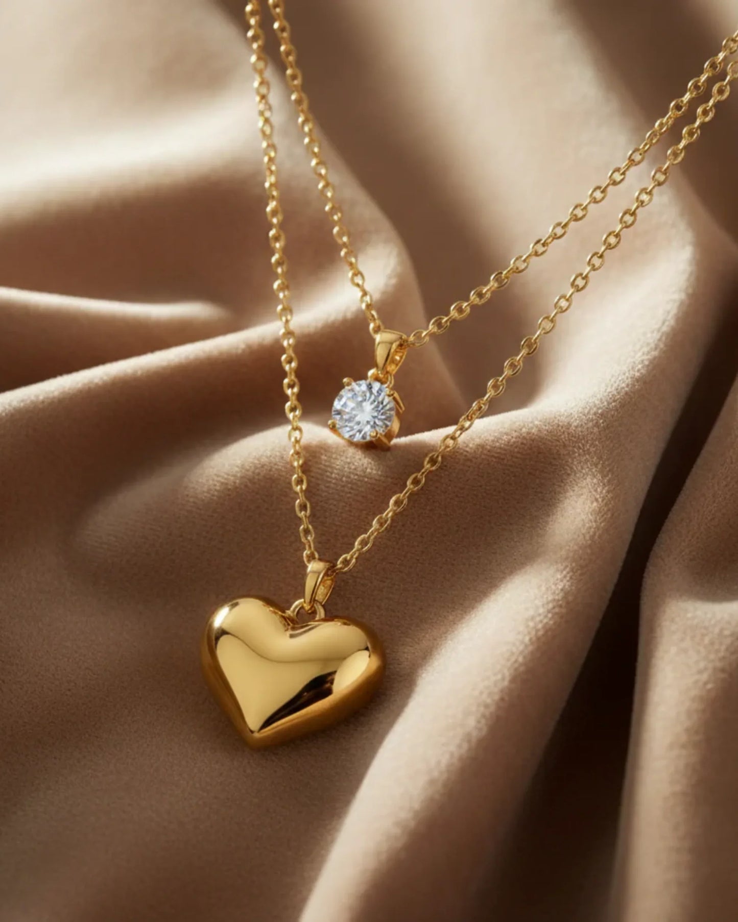 stainless steel anti fade gold necklace daily wear