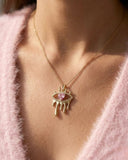 heartbreaker eye necklace pendant