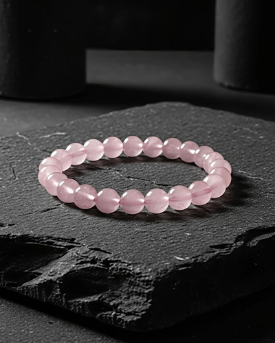 Natural Rose Quartz Bracelet