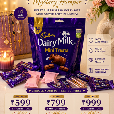 Chocolate Mystery Hamper – Anti-Tarnish Jewelry & Chocolate Gift Hamper