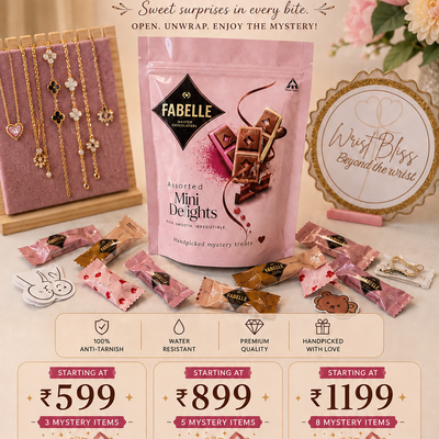 Chocolate Mystery Hamper – Premium Anti-Tarnish Jewelry Gift Box with Assorted Chocolates