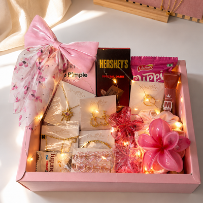 WristBliss Luxe Pink Gift Hamper