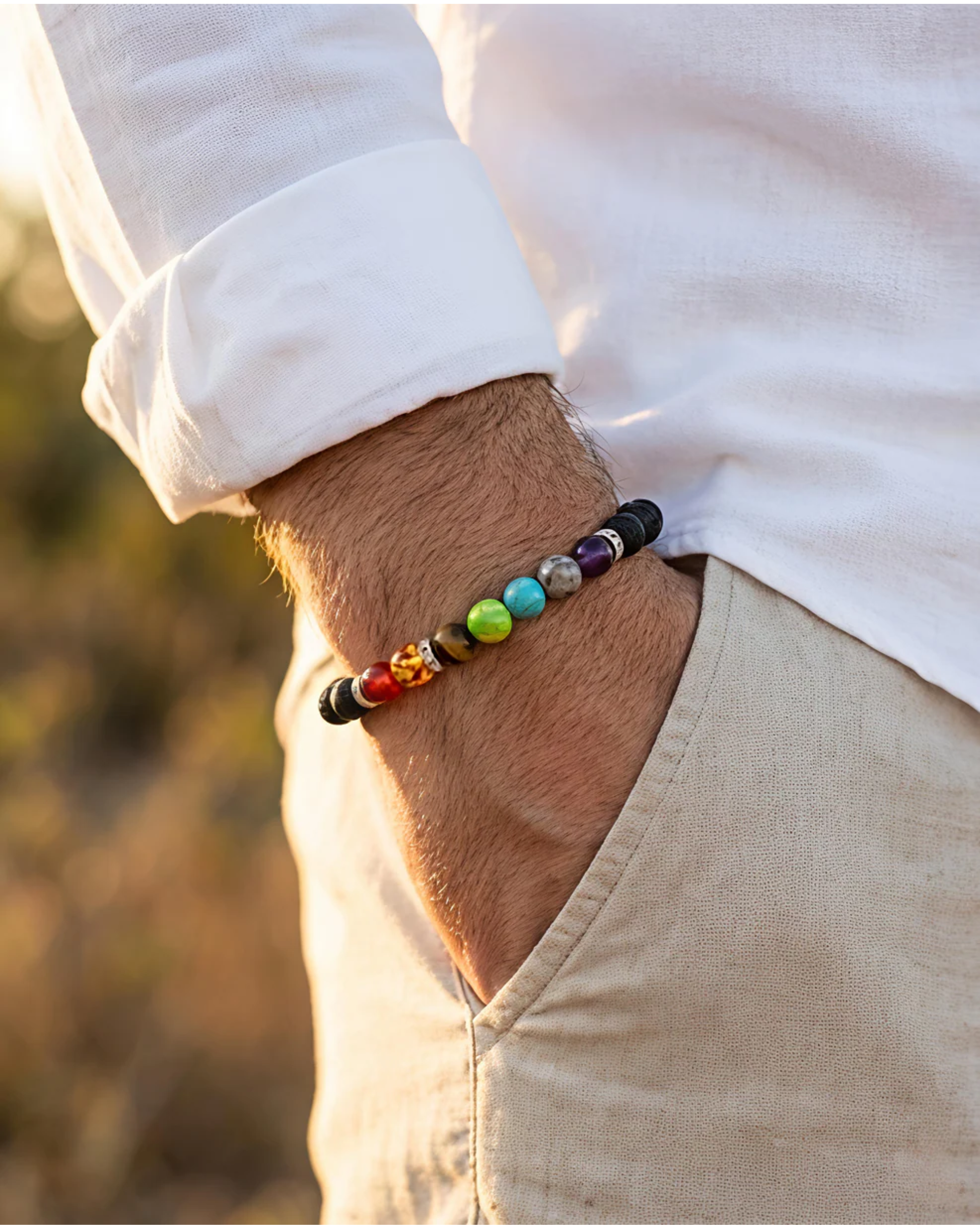 spiritual chakra bracelet for balance